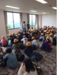 修学旅行　退所式